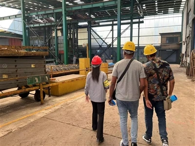 Nubian Cooperative Company kom för att besöka vårt företag
